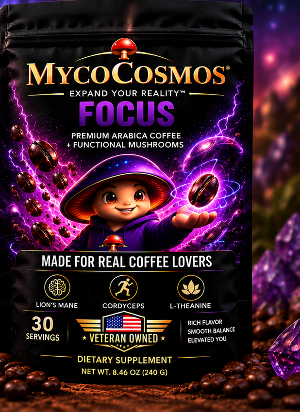 MycoCosmos FOCUS mushroom coffee