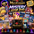MycoCosmos TCG Mystery Grab Bag $49.99 featuring trading card packs, singles, art cards and collectibles