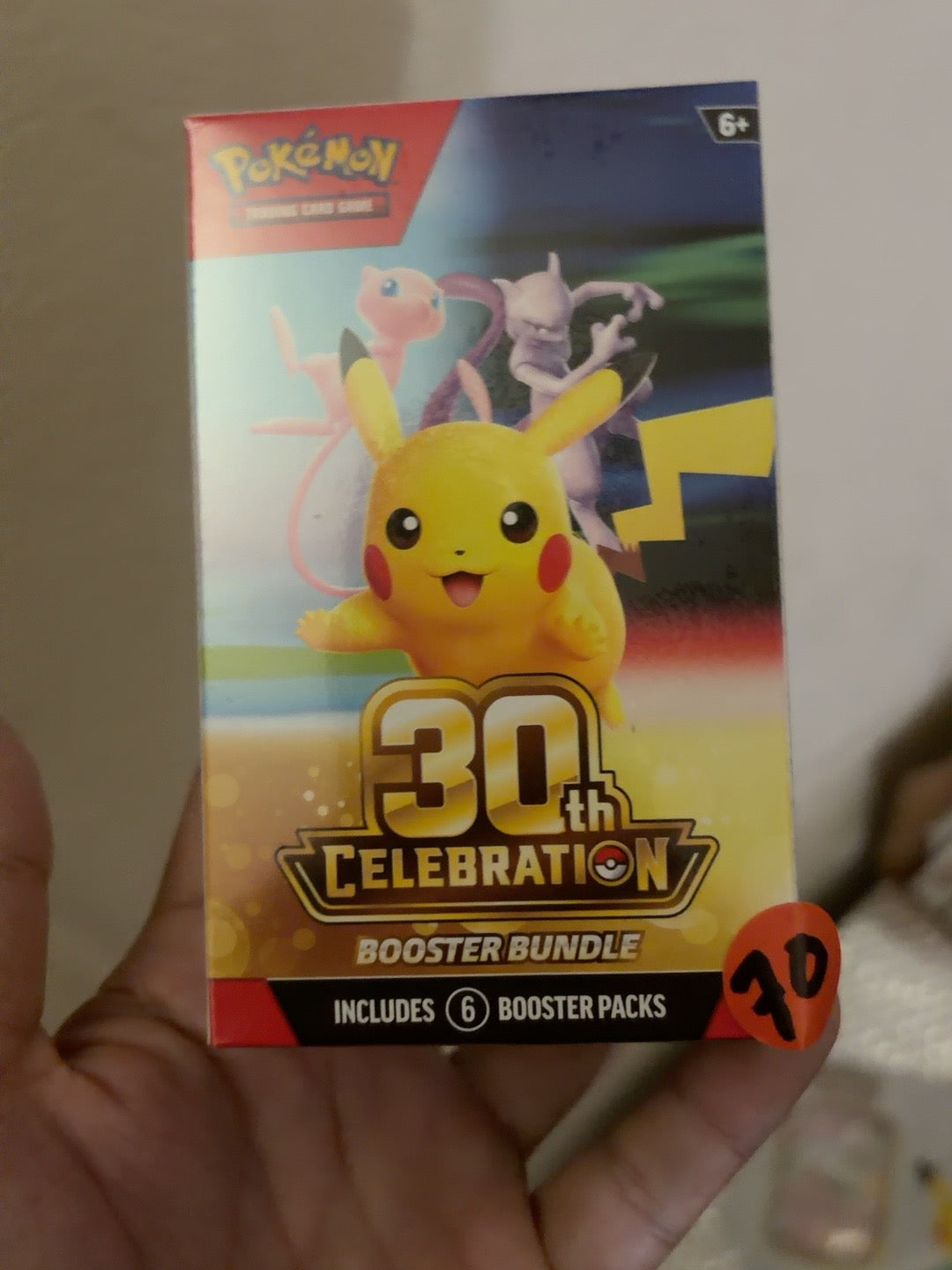 Pokemon 30th Celebration Booster Bundle - 6 booster packs