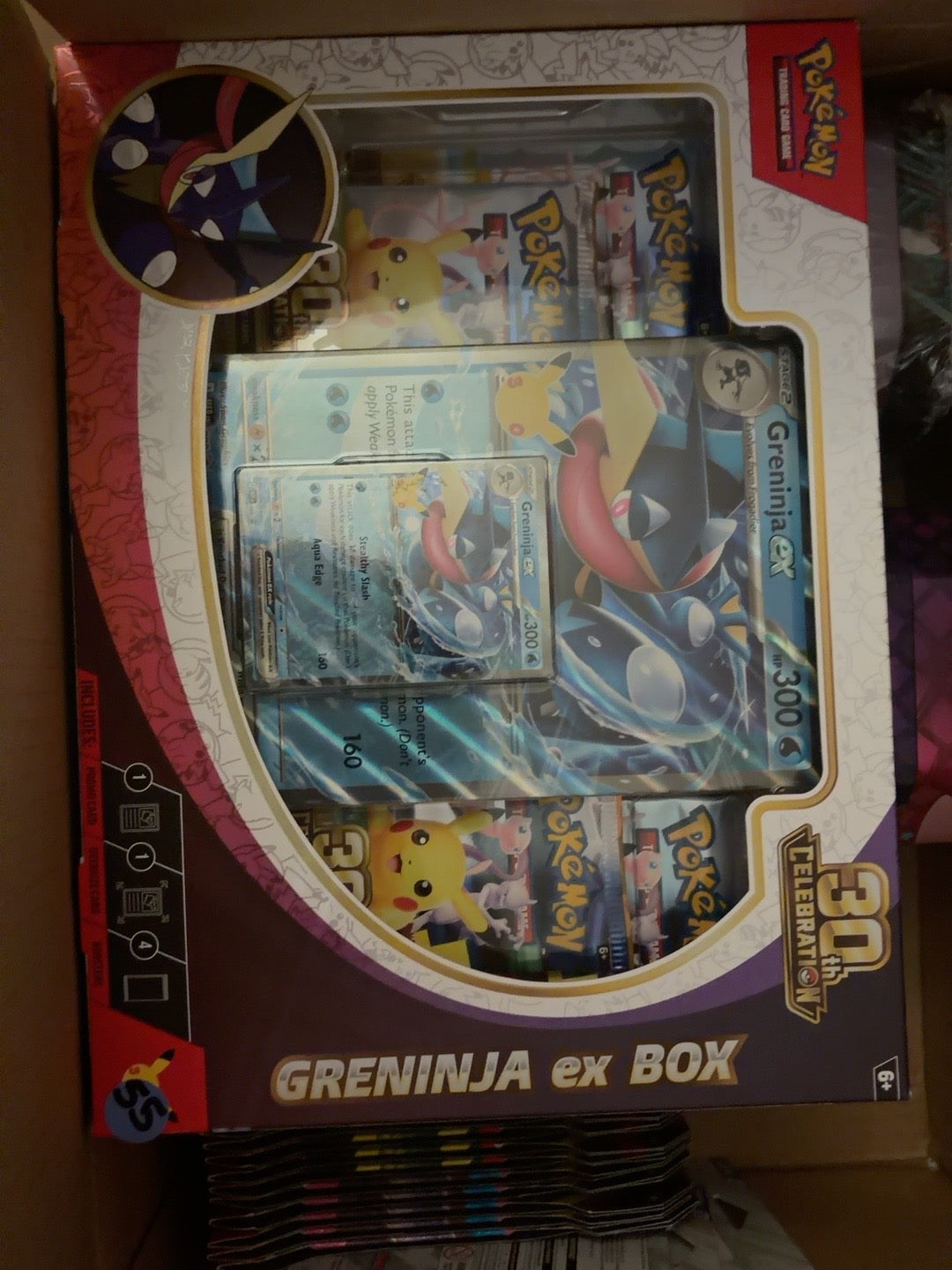 Pokémon TCG 30th Celebration Greninja ex Box