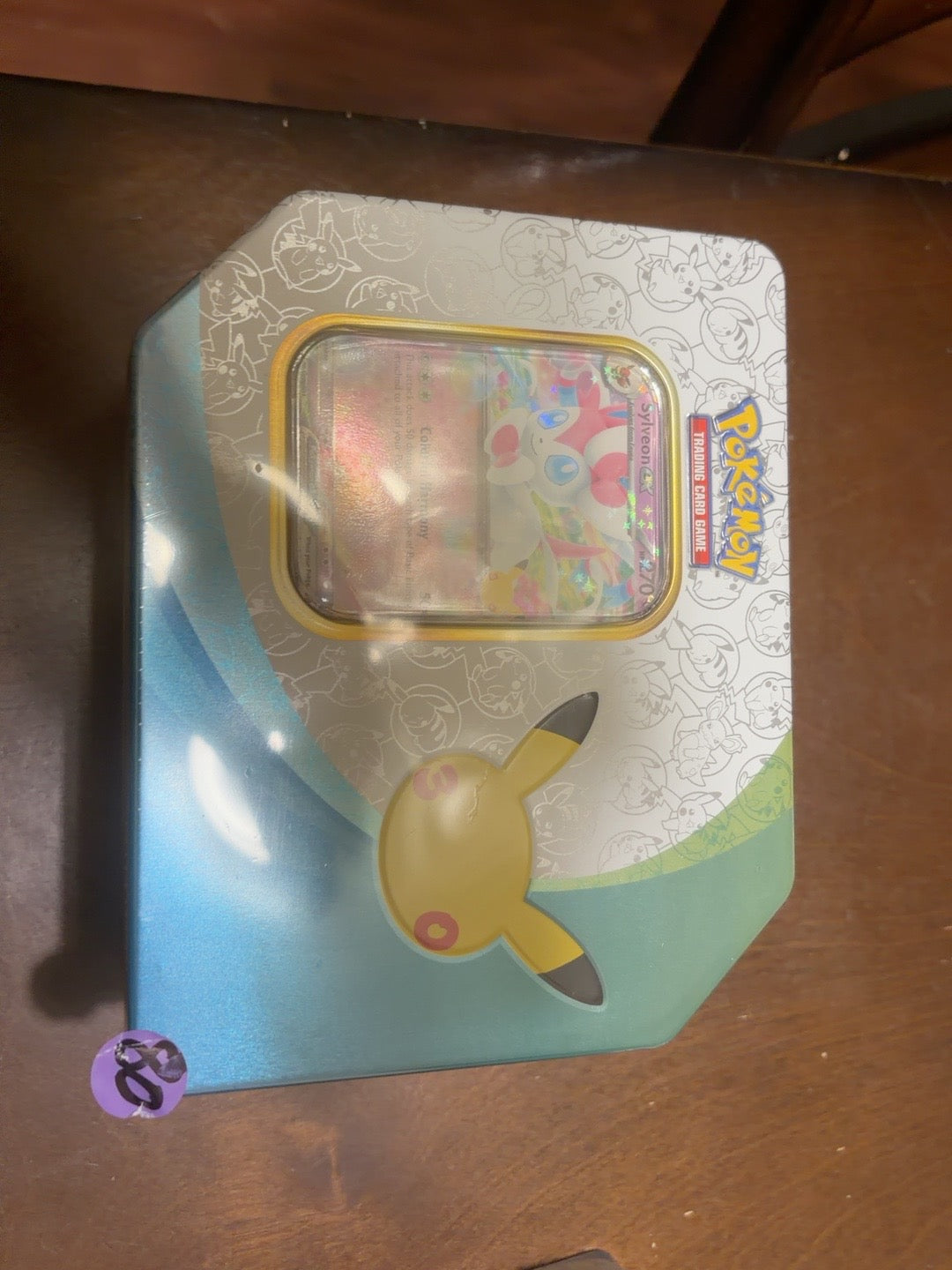 Pokemon TCG 30th Celebration Sylveon ex Tin