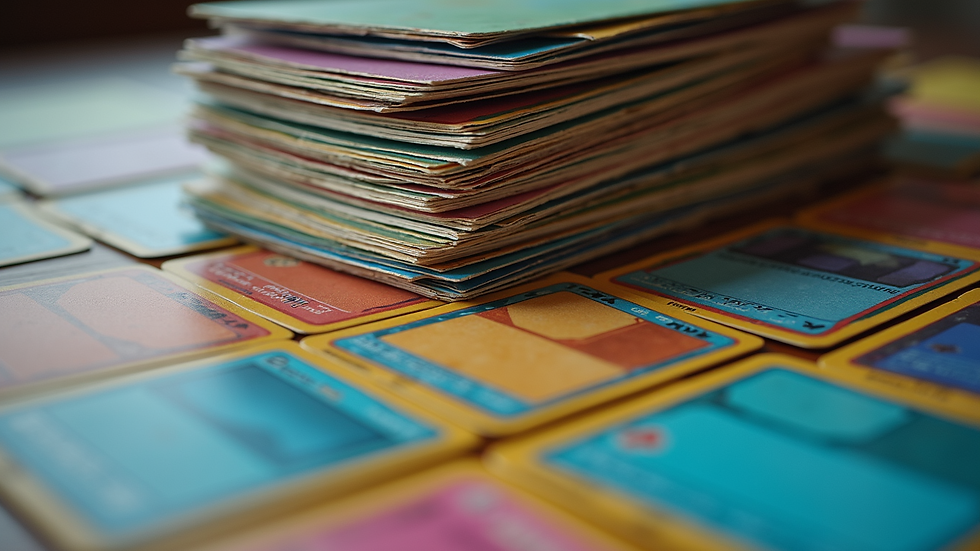 Illustrative collectible card bundle; contents may vary